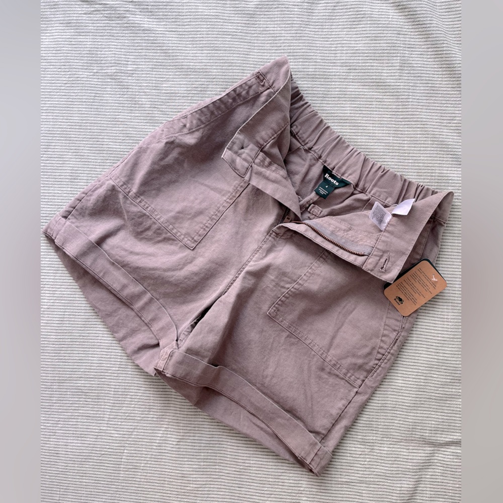 Roots Linen Shorts 8”